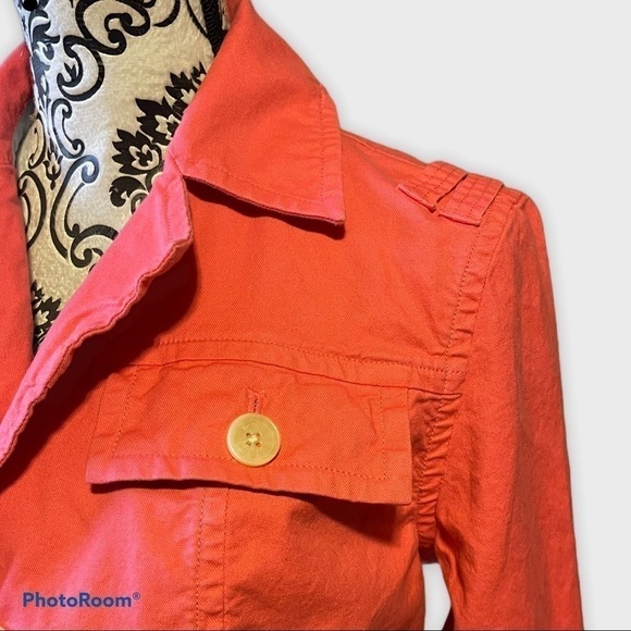 TOMMY HILFIGER Pink Button Up Blazer - Picture 2 of 6